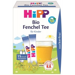 HiPP first fennel tea...